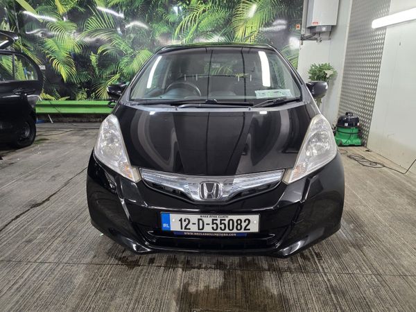 Honda Fit Hatchback, Petrol Hybrid, 2012, Black