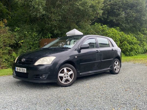 Toyota Corolla Hatchback, Diesel, 2006, Black