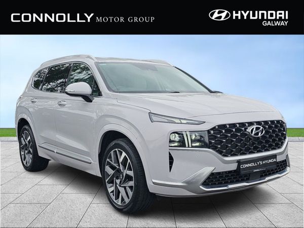 Hyundai Santa Fe SUV, Diesel, 2023, White