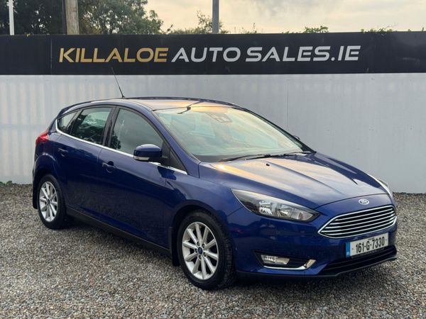Ford Focus Hatchback, Petrol, 2016, Blue