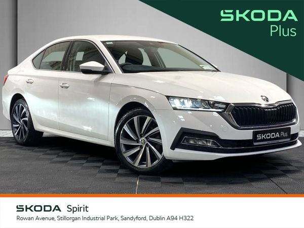 Skoda Octavia Saloon, Petrol, 2021, White