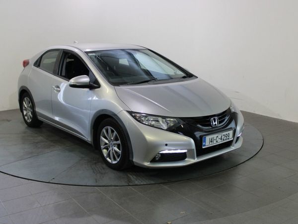 Honda Civic Hatchback, Petrol, 2014, Grey
