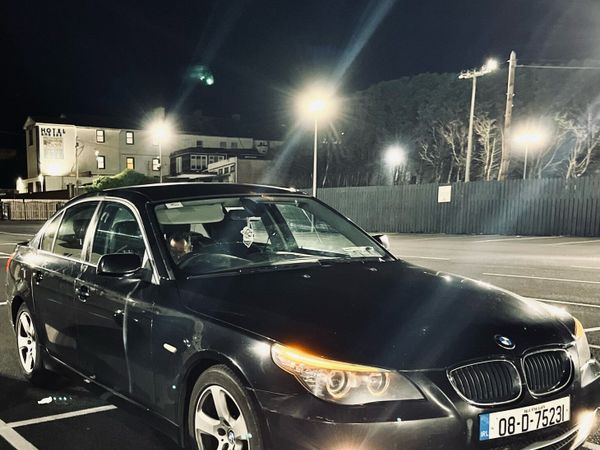 BMW 5-Series Saloon, Diesel, 2008, Black