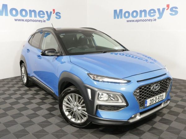 Hyundai KONA Crossover, Petrol, 2020, Blue