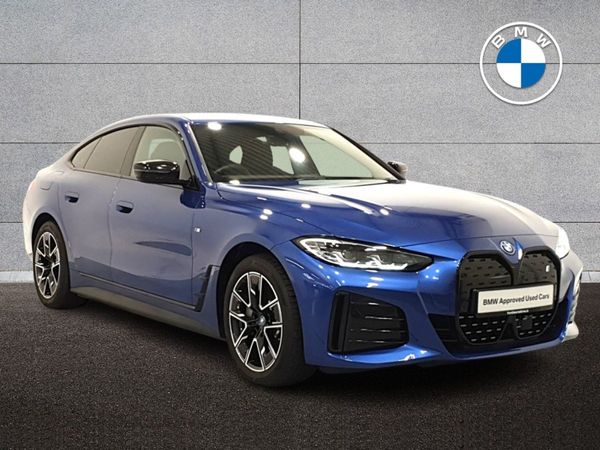 BMW i4 Hatchback, Electric, 2024, Blue