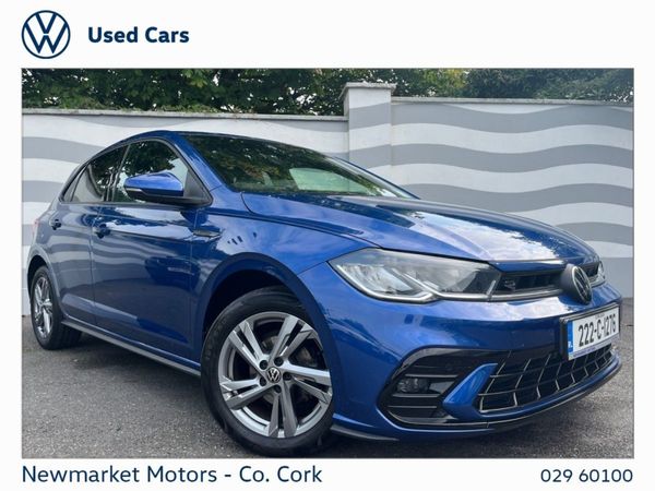 Volkswagen Polo Hatchback, Petrol, 2022, Blue