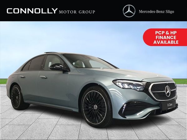 Mercedes-Benz E-Class Saloon, Petrol Hybrid, 2025, Silver