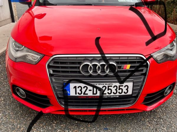 Audi A1 Hatchback, Petrol, 2013, Red