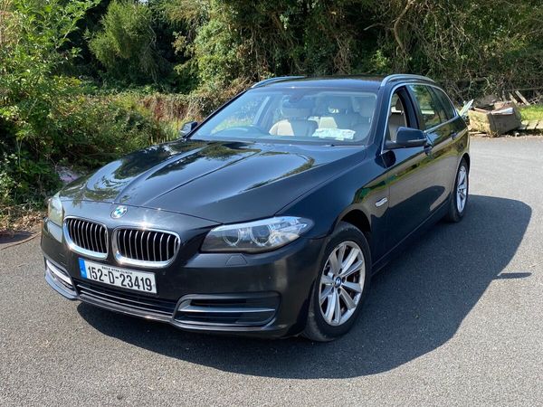 BMW 5-Series Estate/Jeep, Diesel, 2015, Black