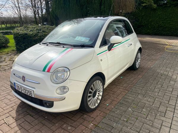 Fiat 500 Hatchback, Petrol, 2009, White