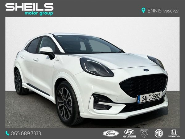 Ford Puma Crossover, Petrol, 2024, White