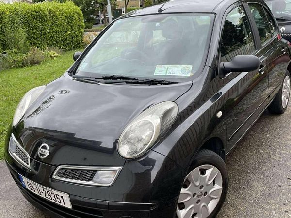 Nissan Micra Hatchback, Petrol, 2008, Black