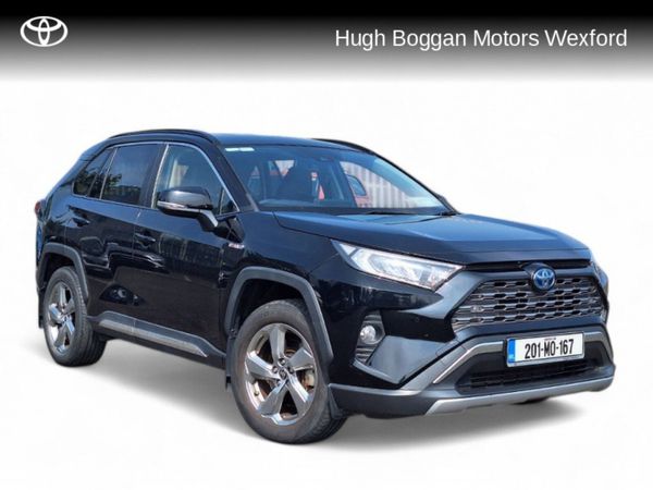 Toyota RAV4 SUV, Petrol Hybrid, 2020, Black