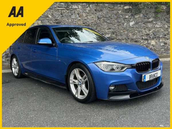 BMW 3-Series Saloon, Diesel, 2016, Blue
