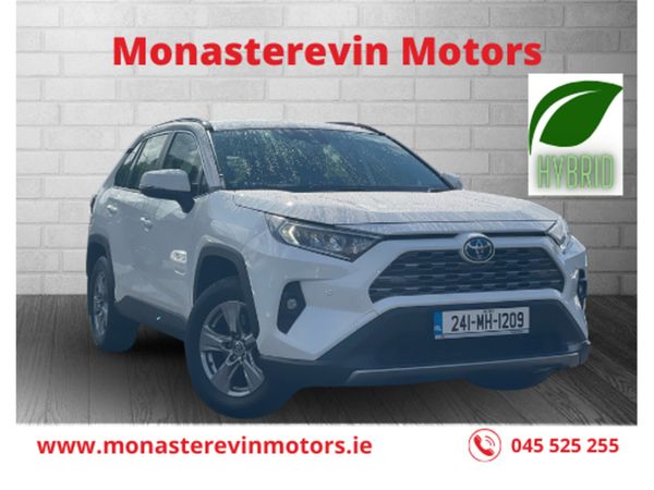 Toyota RAV4 SUV, Petrol Hybrid, 2024, White