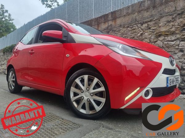 Toyota Aygo Hatchback, Petrol, 2016, Red