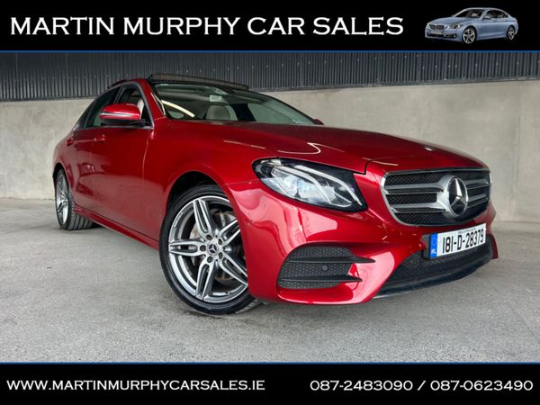 Mercedes-Benz E-Class Saloon, Diesel, 2018, Red