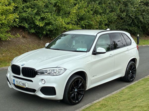 BMW X5 SUV, Petrol Plug-in Hybrid, 2017, White