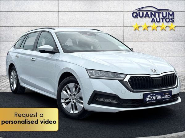 Skoda Octavia Estate, Diesel, 2021, White