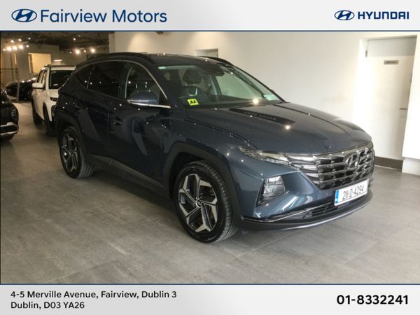 Hyundai Tucson SUV, Petrol Plug-in Hybrid, 2023, Blue