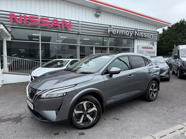 Nissan Qashqai SUV, Petrol Hybrid, 2024, Grey