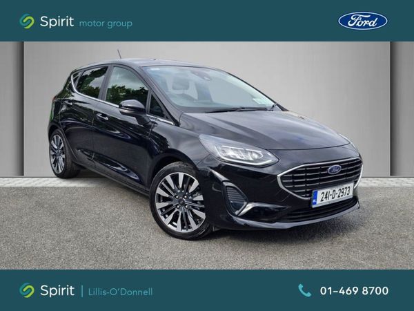 Ford Fiesta Hatchback, Petrol, 2024, Black