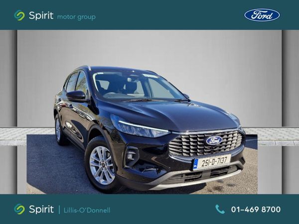 Ford Kuga SUV, Petrol Plug-in Hybrid, 2025, Black