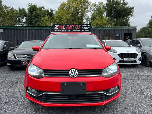 Volkswagen Polo Hatchback, Petrol, 2017, Red