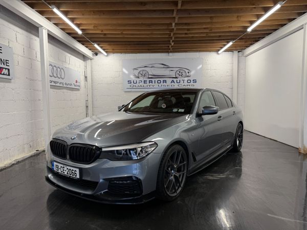BMW 5-Series Saloon, Diesel, 2019, Blue