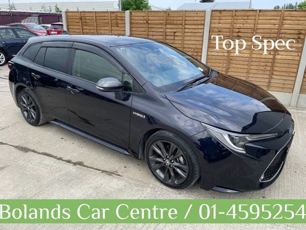 Toyota Corolla Estate, Petrol Hybrid, 2020, Black