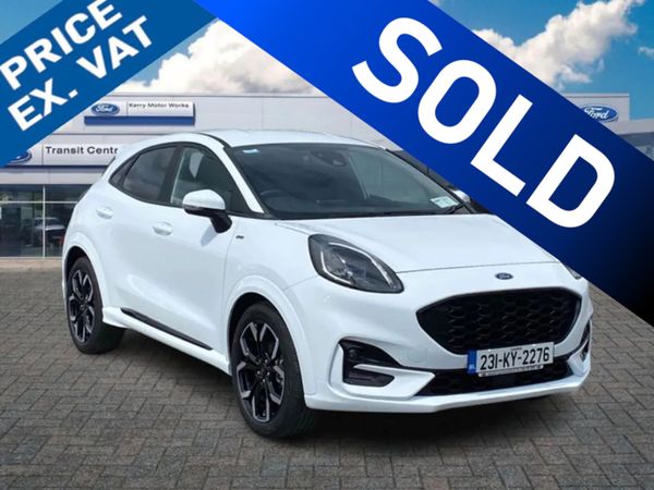 Ford Puma Van, Petrol, 2023, White