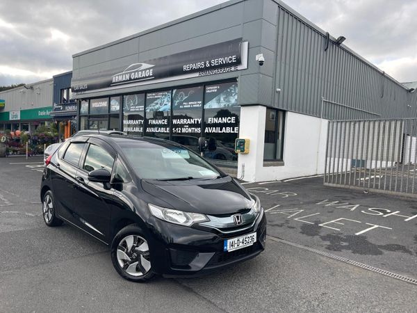 Honda Fit Hatchback, Petrol Hybrid, 2014, Black