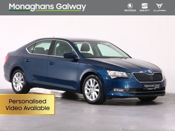 Skoda Superb Hatchback, Diesel, 2017, Blue