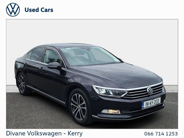 Volkswagen Passat Saloon, Diesel, 2019, Black