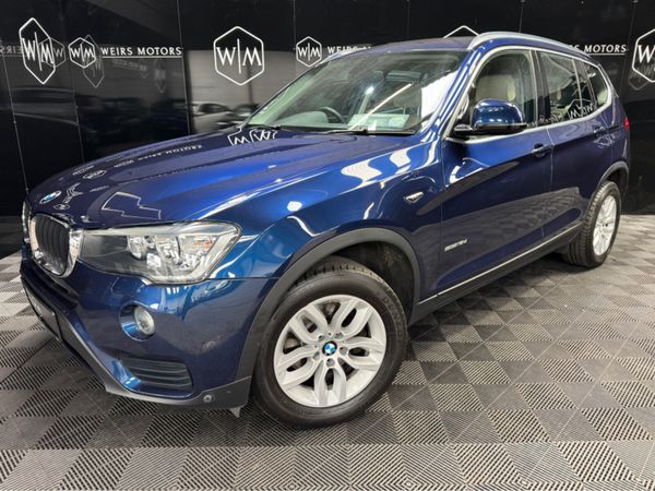 BMW X3 Estate, Diesel, 2017, Blue