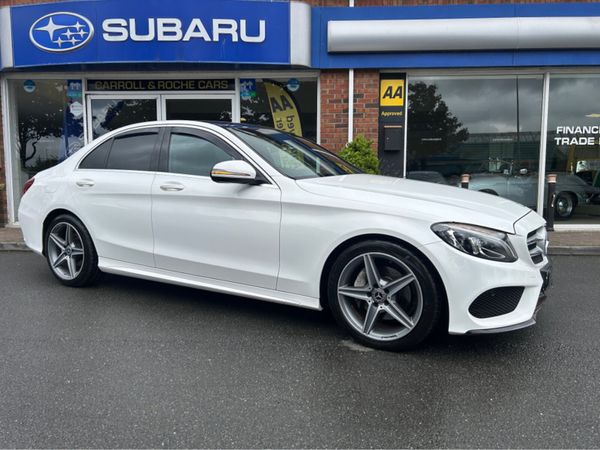 Mercedes-Benz C-Class Saloon, Diesel, 2018, White