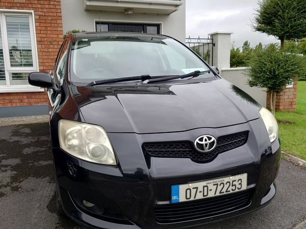 Toyota Auris Hatchback, Petrol, 2007, Black