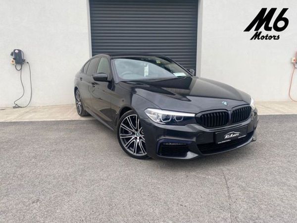 BMW 5-Series Saloon, Hybrid, 2018, Grey