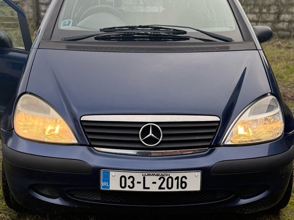 Mercedes-Benz A-Class MPV, Petrol, 2003, Blue