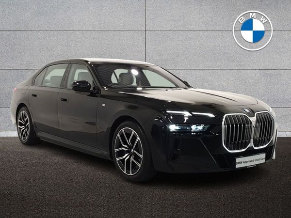 BMW 7-Series Saloon, Petrol Plug-in Hybrid, 2024, Black