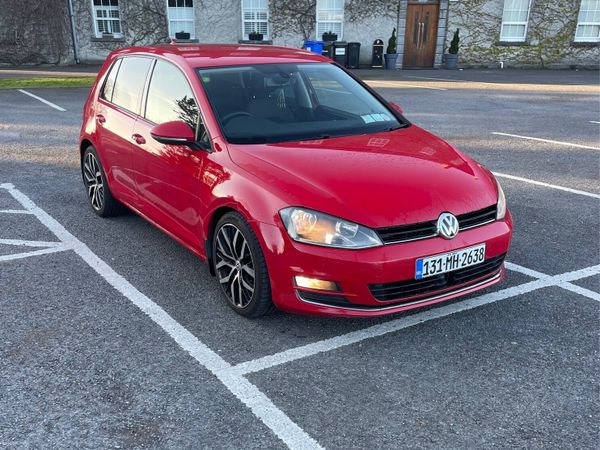 Volkswagen Golf Hatchback, Diesel, 2013, Red