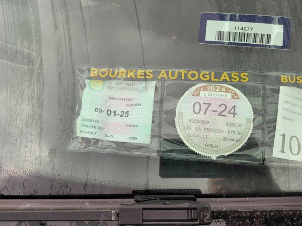Renault Clio Hatchback, Ethanol Petrol, 2009, Gold