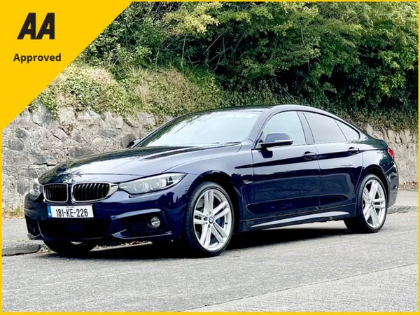 BMW 4-Series Saloon, Diesel, 2018, Blue