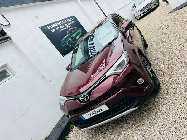 Toyota RAV4 SUV, Diesel, 2017, Red
