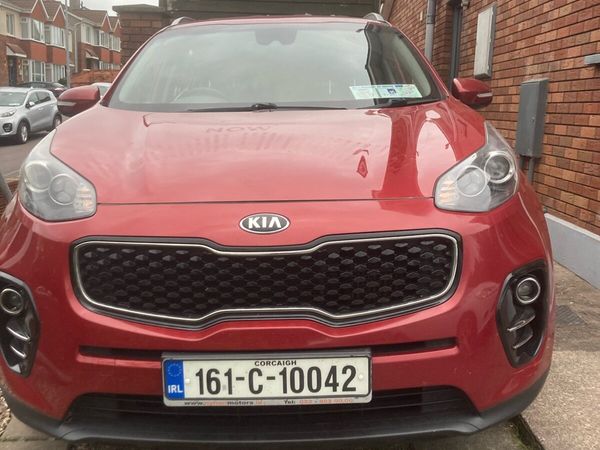 Kia Sportage SUV, Diesel, 2016, Red