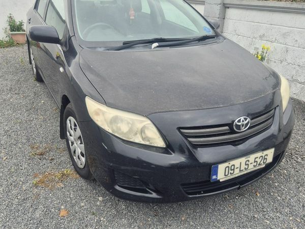 Toyota Corolla Saloon, Diesel, 2009, Black