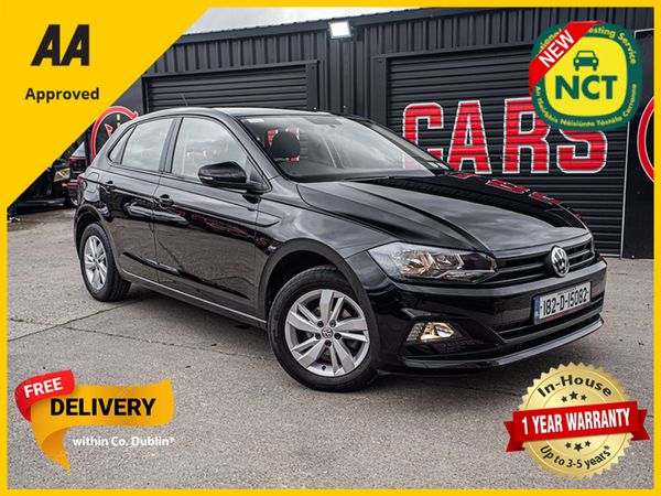 Volkswagen Polo Hatchback, Petrol, 2018, Black