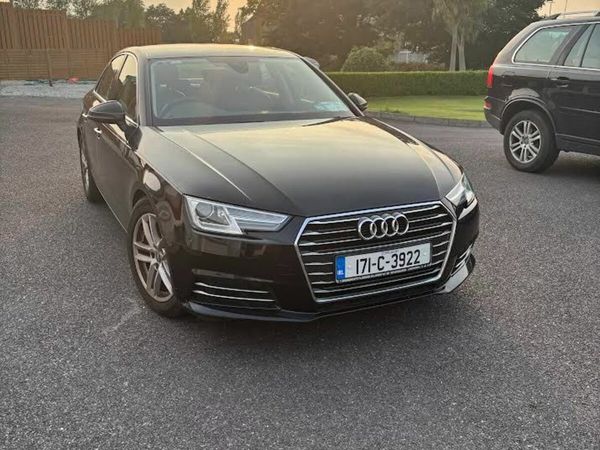 Audi A4 Saloon, Diesel, 2017, Black