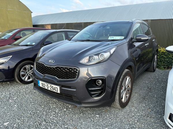 Kia Sportage SUV, Diesel, 2018, Grey