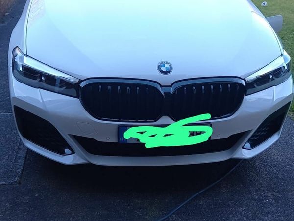 BMW 5-Series Saloon, Petrol Plug-in Hybrid, 2021, White